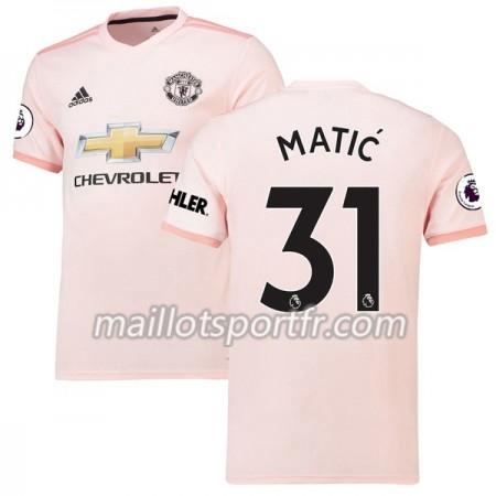 Maillot de Foot Manchester United Matic 31 Extérieur 2018/19